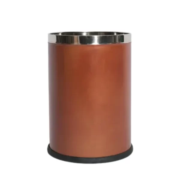 Stainless steel Brown Dustbin